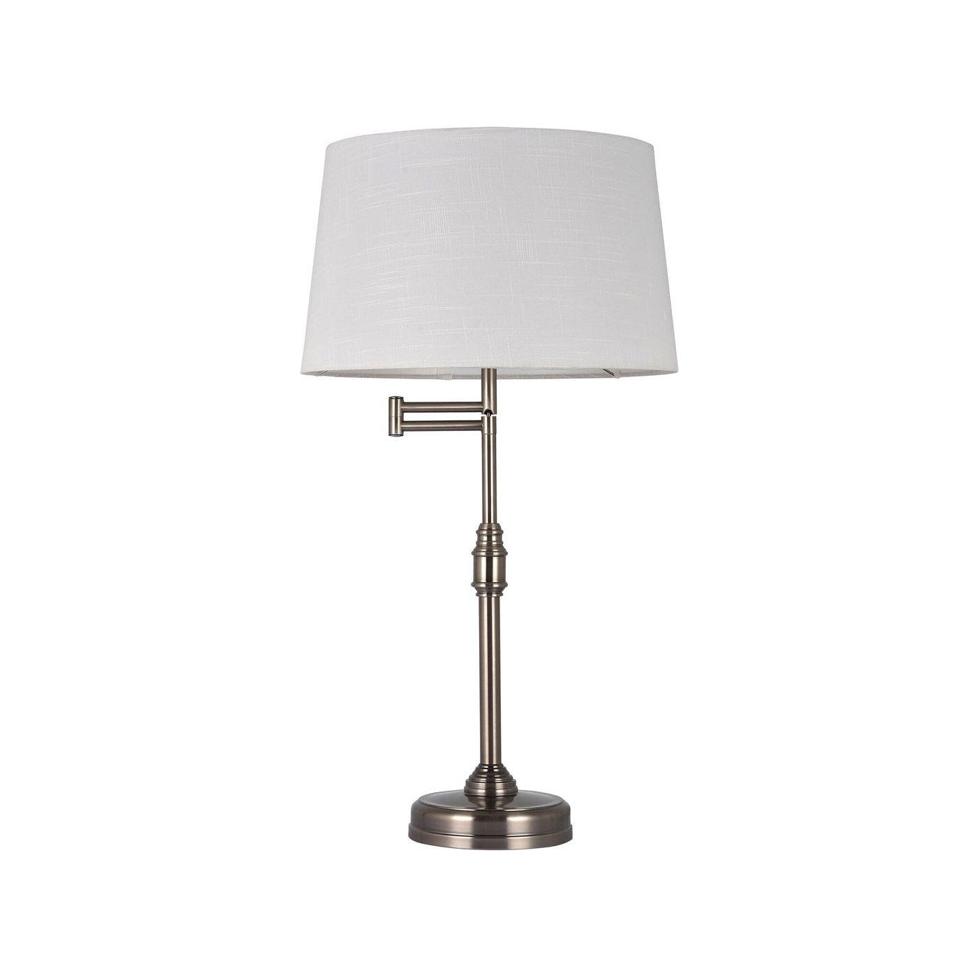 Adesso Home - SL3743-23 - Swing Arm Table Lamp(Set of 2) - Antique Pewter