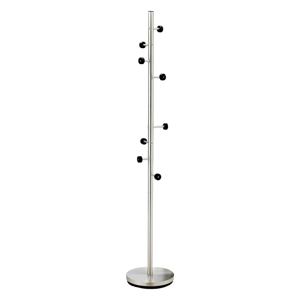 Adesso Home - WK2030-22 - Coat Rack - Swizzle - Brushed Steel