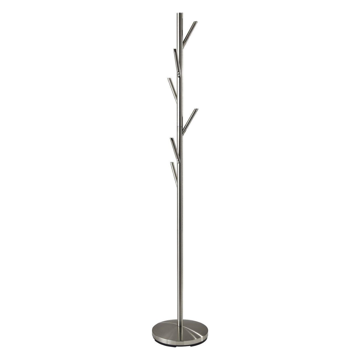 Adesso Home - WK2036-22 - Coat Rack - Evergreen - Brushed Steel