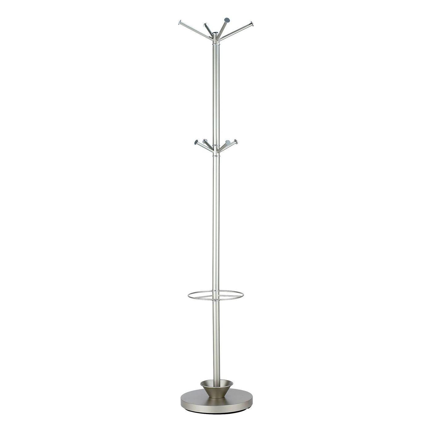 Adesso Home - WK2048-22 - Stand/Coat Rack - Quatro - Champagne Powder Coated Steel