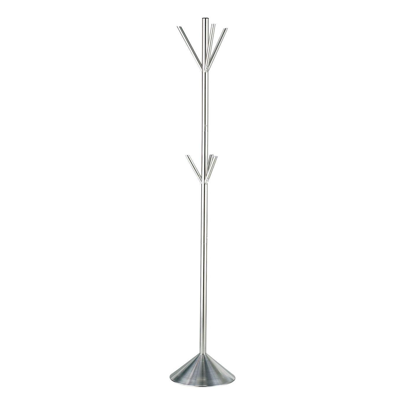 Adesso Home - WK2055-22 - Coat Rack - Pegs - Brushed Steel