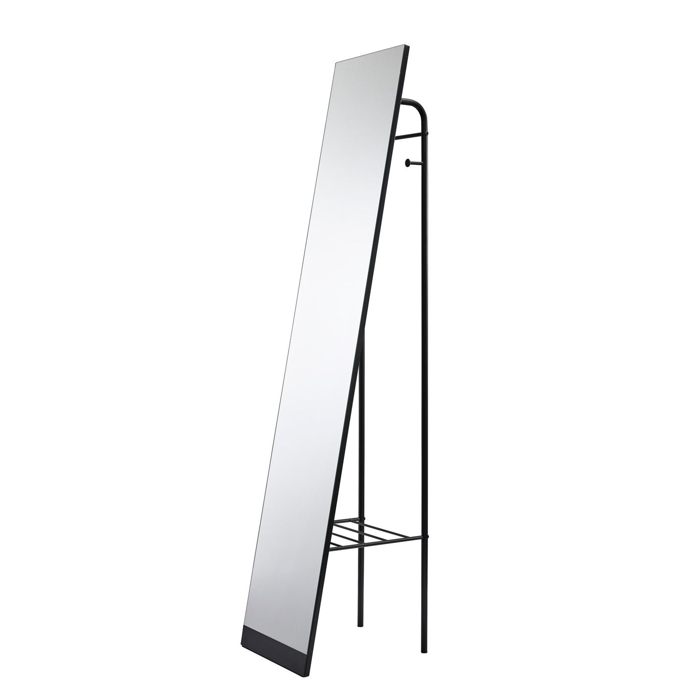 Adesso Home - WK2455-01 - Floor Mirror - Tillie - Black