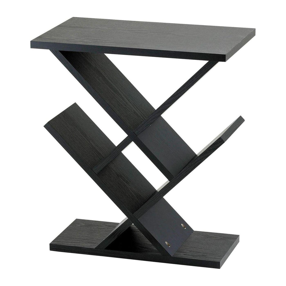 Adesso Home - WK4614-01 - Accent Table - Zig-Zag - Wood W. Black