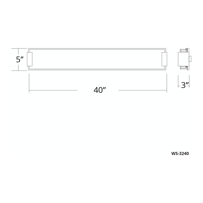 Polar LED Bathroom Vanity by Modern Forms | QUICK SHIP