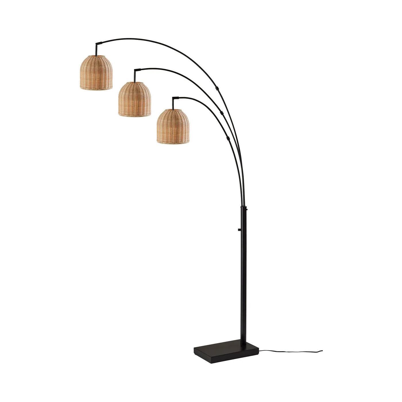 Adesso Home - Bahama Arc Floor Lamp - 4334-26 | Montreal Lighting & Hardware