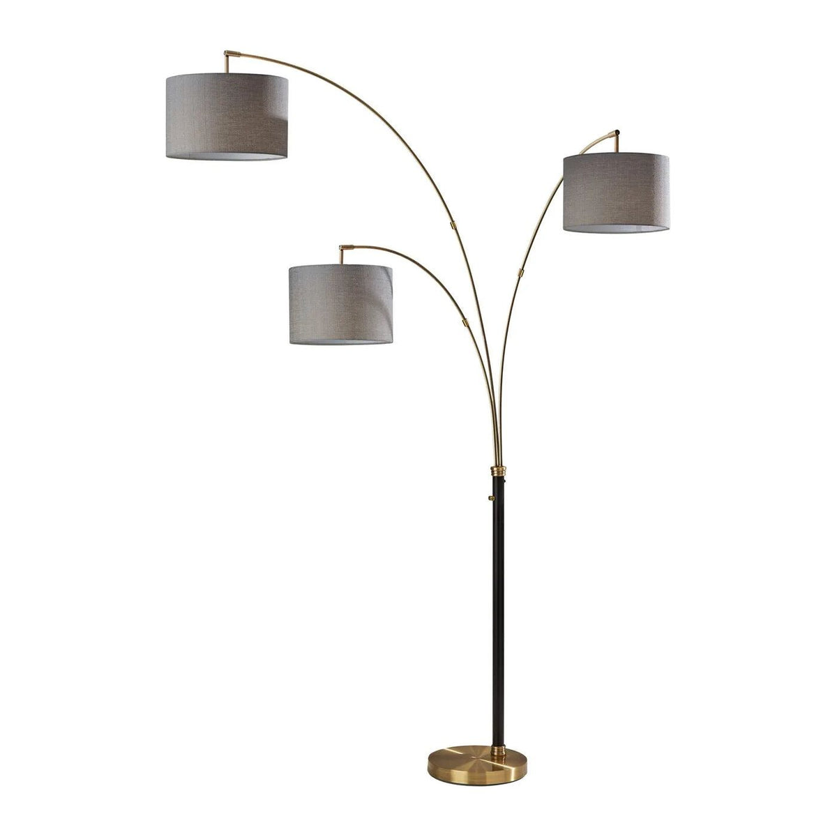 Adesso Home - Bergen Arc Lamp - 4210-21 | Montreal Lighting & Hardware