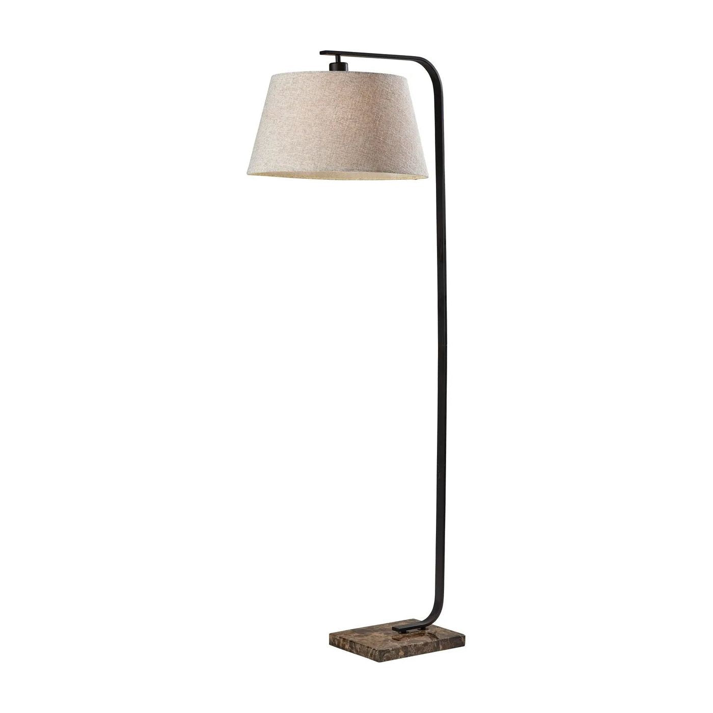 Adesso Home - Bernard Floor Lamp - 3484-01 | Montreal Lighting & Hardware