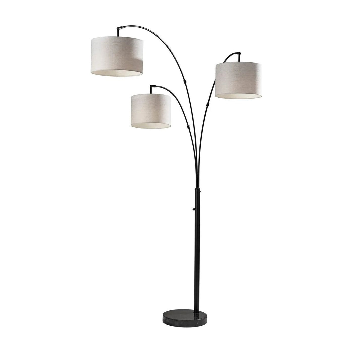 Adesso Home - Bowery Arc Lamp - 4250-01 | Montreal Lighting & Hardware