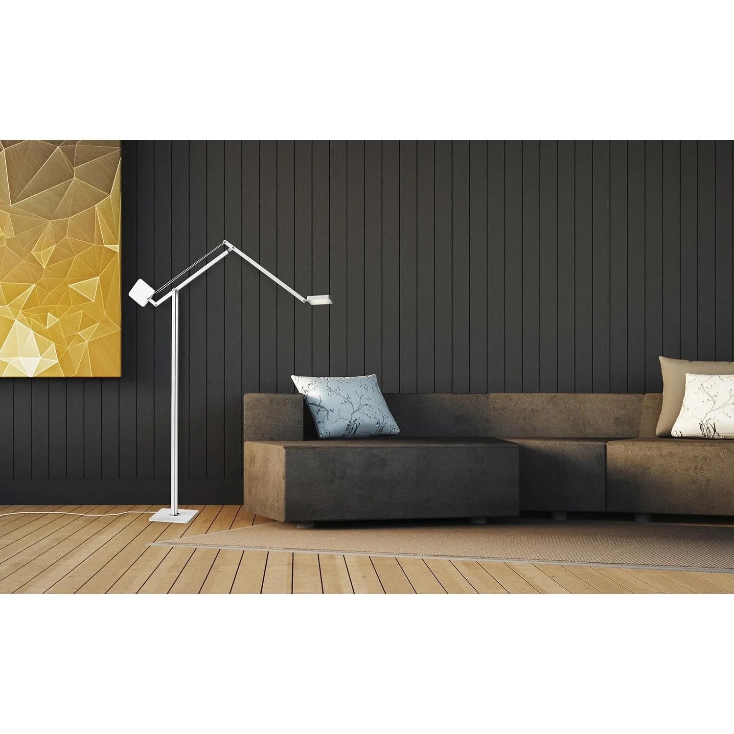 Adesso Home - Cooper LED Floor Lamp - AD9131-01 | Montreal Lighting & Hardware