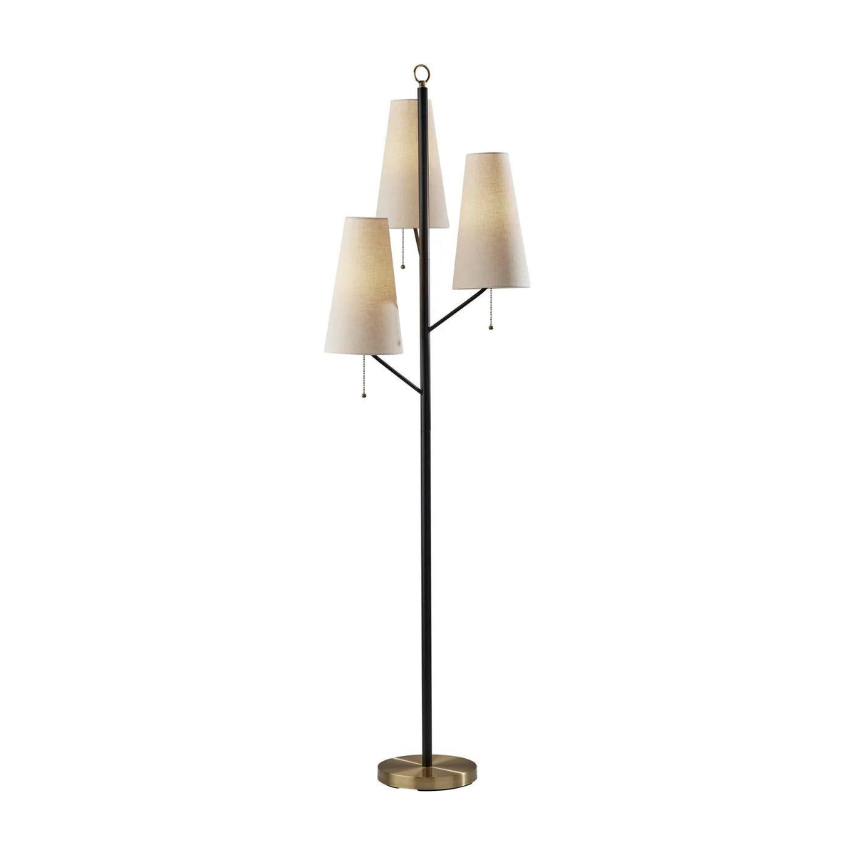 Adesso Home - Daniel Floor Lamp - 4176-01 | Montreal Lighting & Hardware