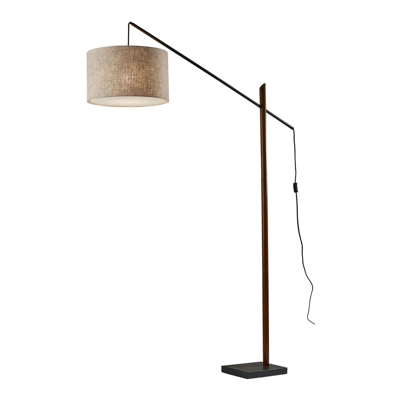 Adesso Home - Ethan Arc Lamp - 5049-15 | Montreal Lighting & Hardware