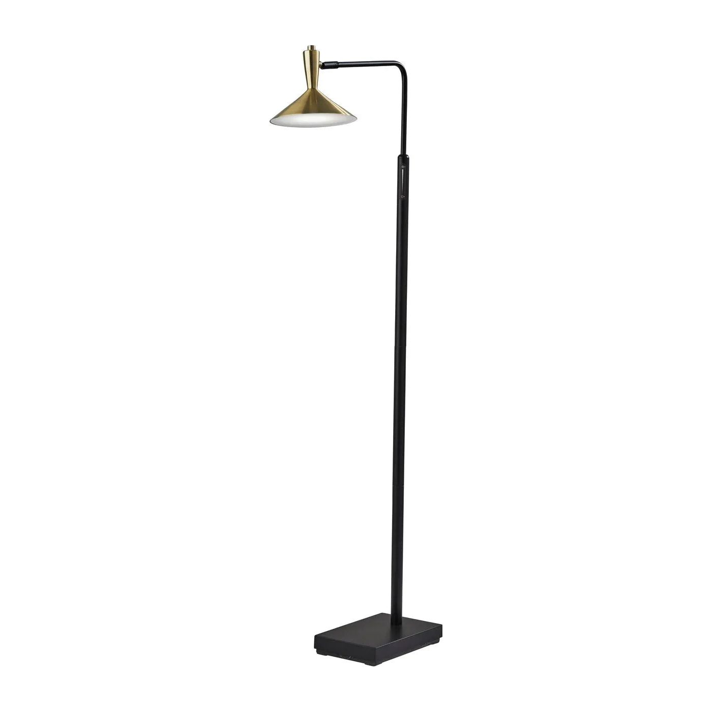 Adesso Home - Lucas LED Floor Lamp - 4263-01 | Montreal Lighting & Hardware