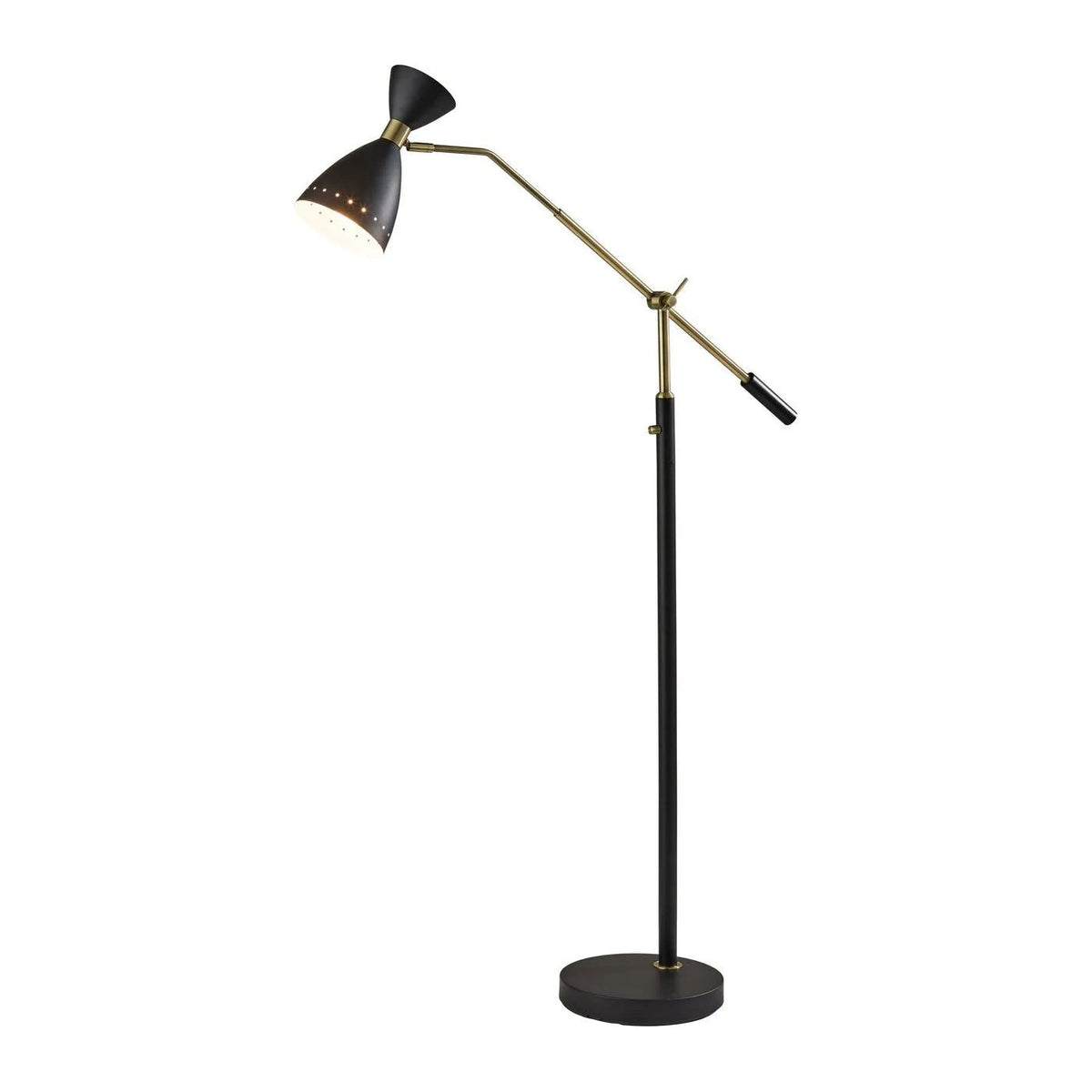 Adesso Home - Oscar Floor Lamp - 4284-01 | Montreal Lighting & Hardware