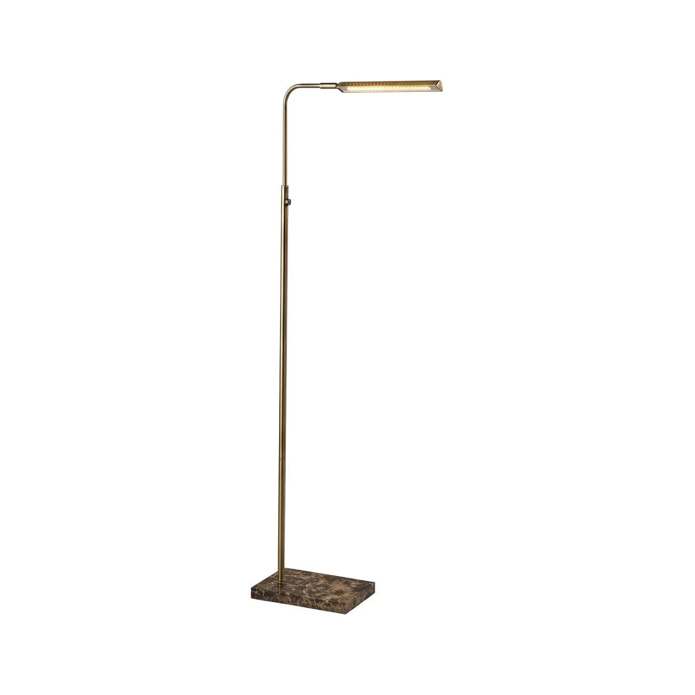 Adesso Home - Reader LED Floor Lamp - 3558-21 | Montreal Lighting & Hardware