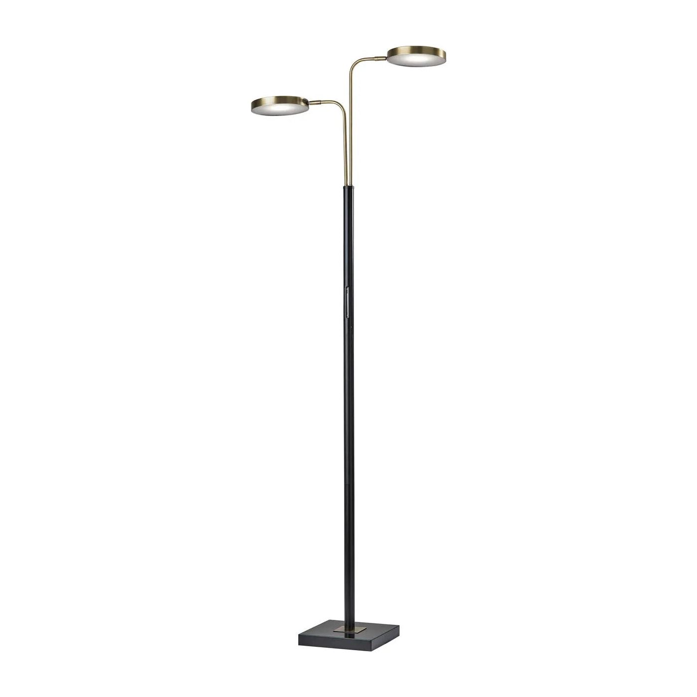 Adesso Home - Rowan LED Floor Lamp - 4127-01 | Montreal Lighting & Hardware