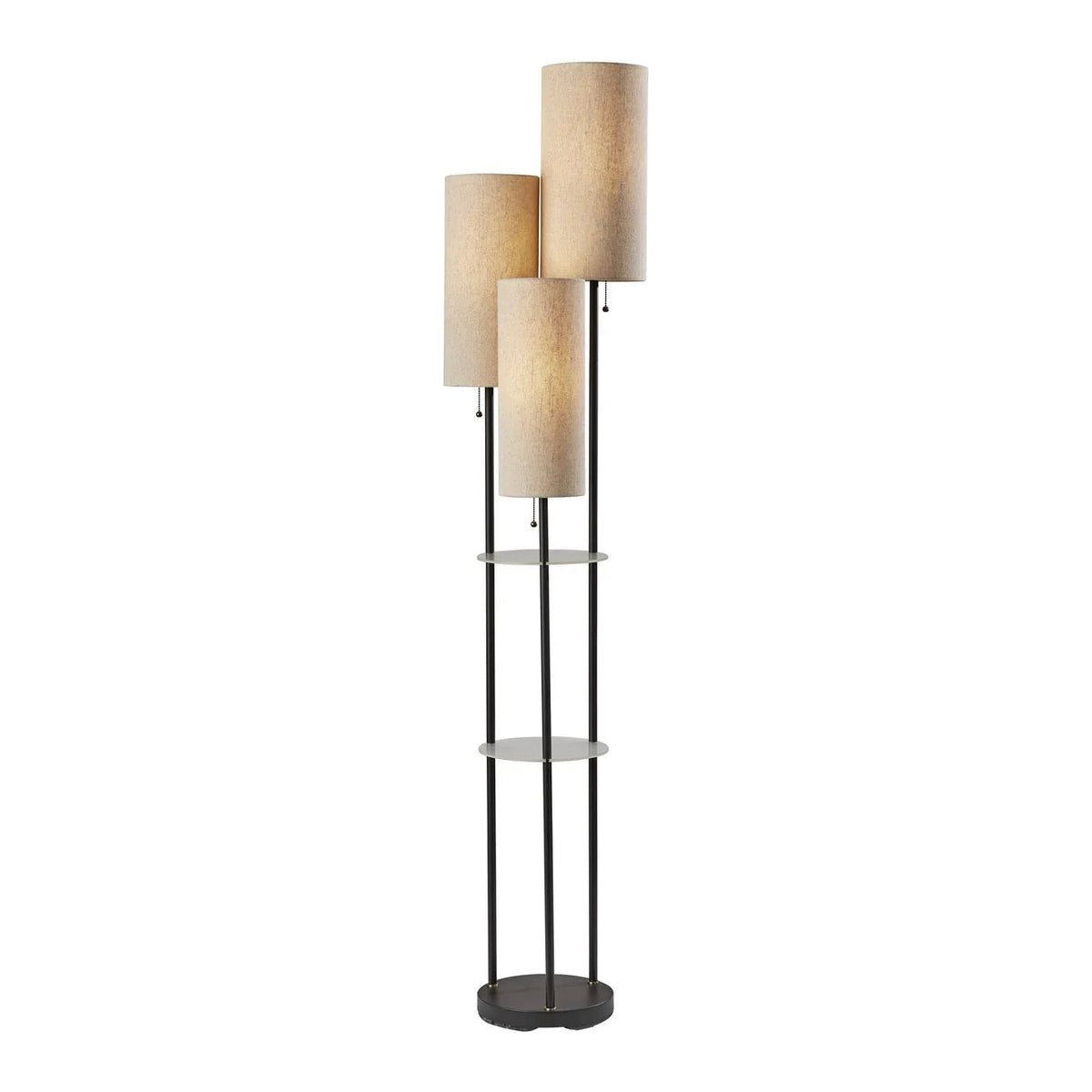 Adesso Home - Trio Floor Lamp - 4305-01 | Montreal Lighting & Hardware