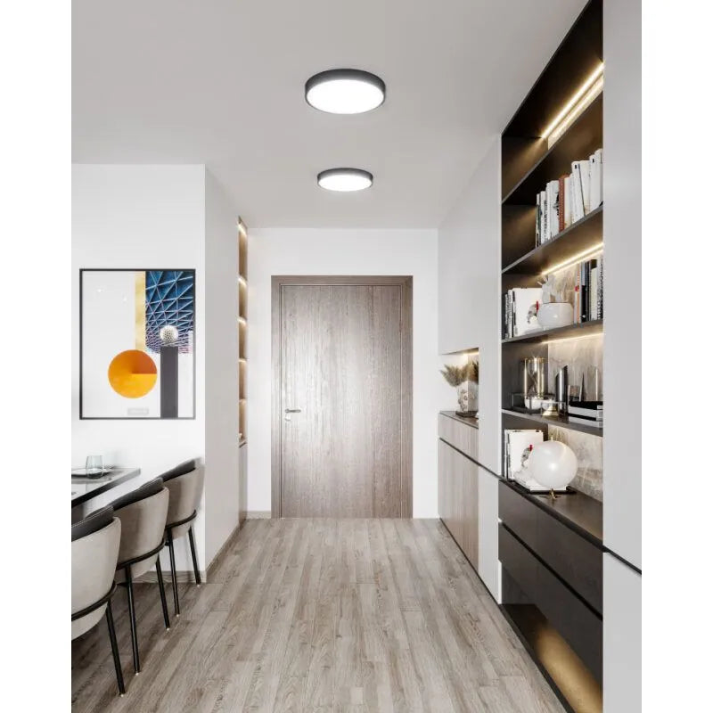 Alora Lighting - Adelaide LED Flush Mount - FM554011AG-5CCT | Montreal Lighting & Hardware