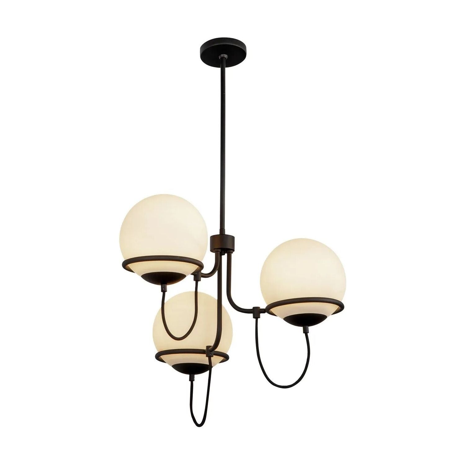 Alora Lighting - Alba Chandelier - CH458323MBOP | Montreal Lighting & Hardware