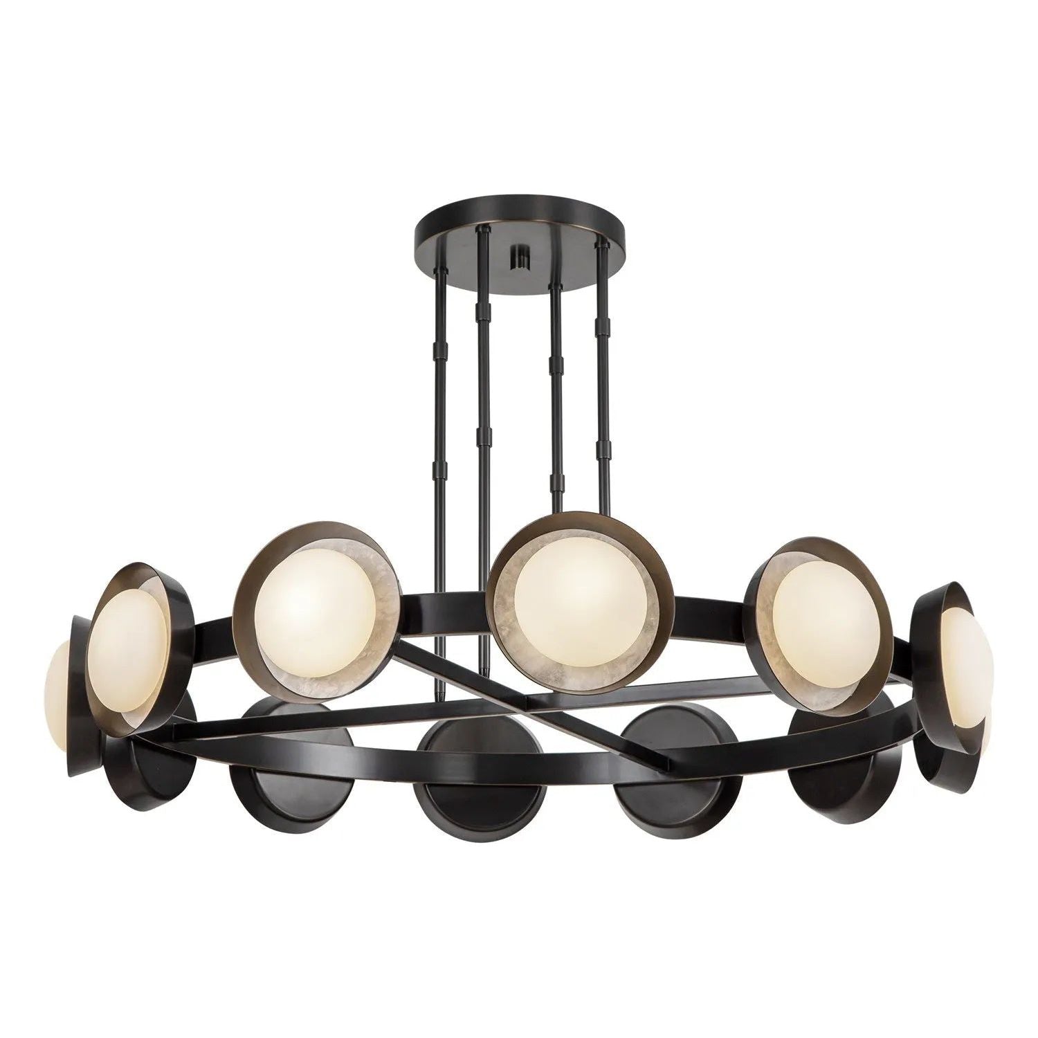 Alora Lighting - Alonso LED Chandelier - CH320050UB | Montreal Lighting & Hardware