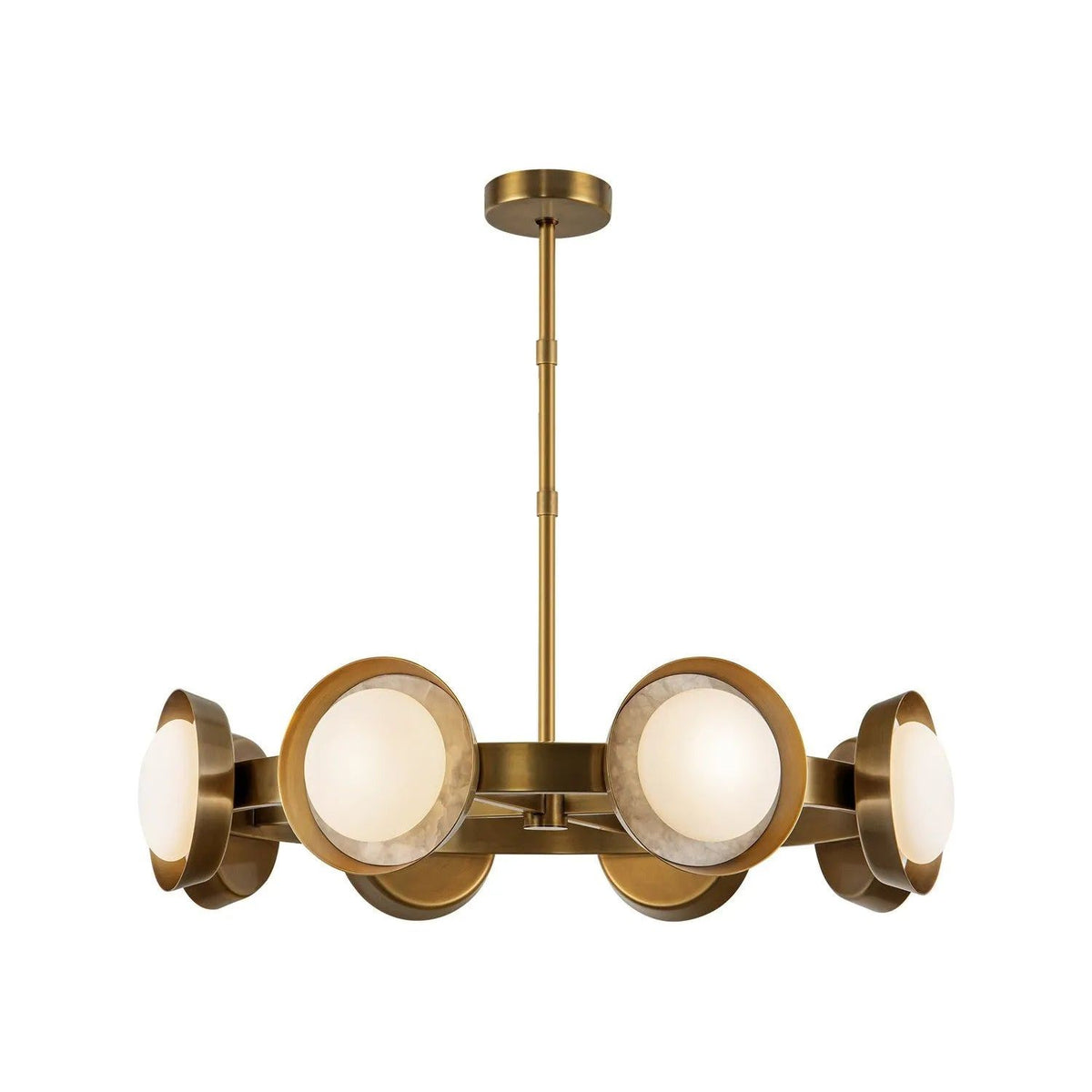 Alora Lighting - Alonso LED Chandelier - CH320837VB | Montreal Lighting & Hardware