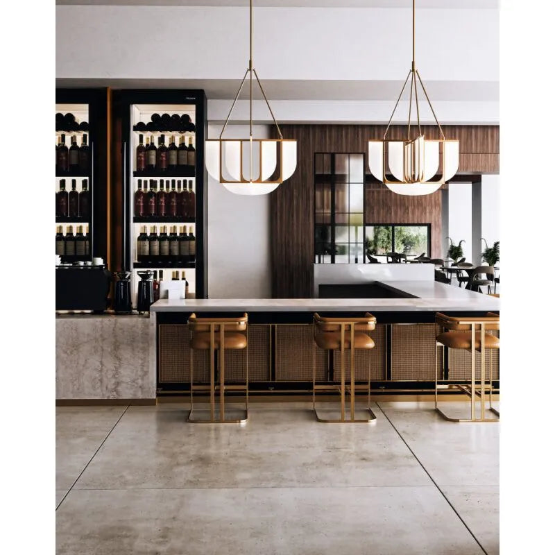 Alora Lighting - Anders LED Chandelier - CH336830UB | Montreal Lighting & Hardware