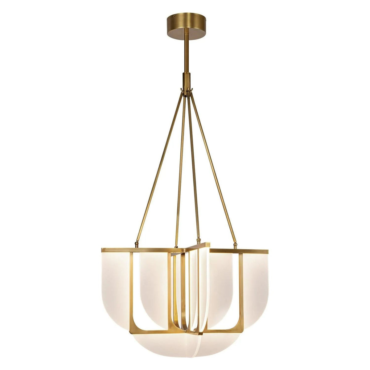 Alora Lighting - Anders LED Chandelier - CH336830VB | Montreal Lighting & Hardware