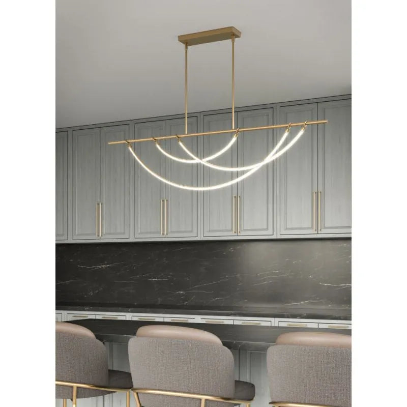 Alora Lighting - Aryas LED Linear Suspension - LP317448VB | Montreal Lighting & Hardware