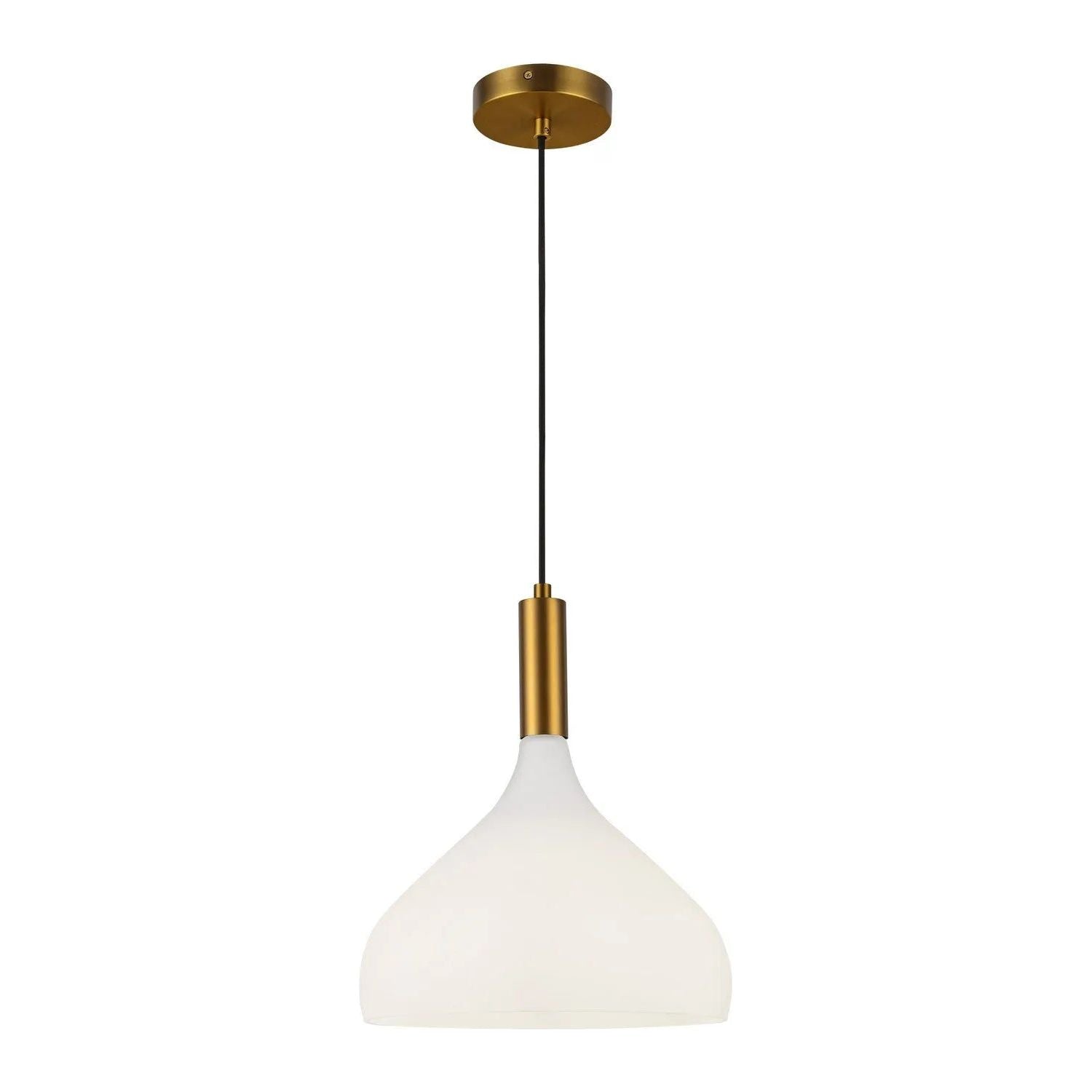 Alora Lighting - Belleview Pendant - PD532312AGOP | Montreal Lighting & Hardware