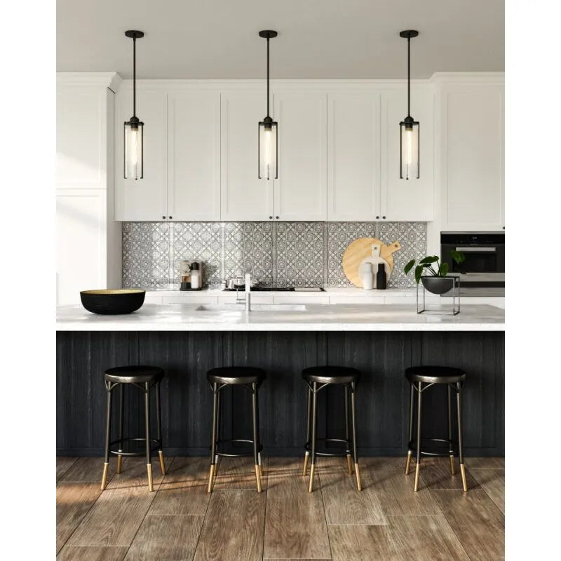 Alora Lighting - Belmont Pendant - PD536005AGWC | Montreal Lighting & Hardware