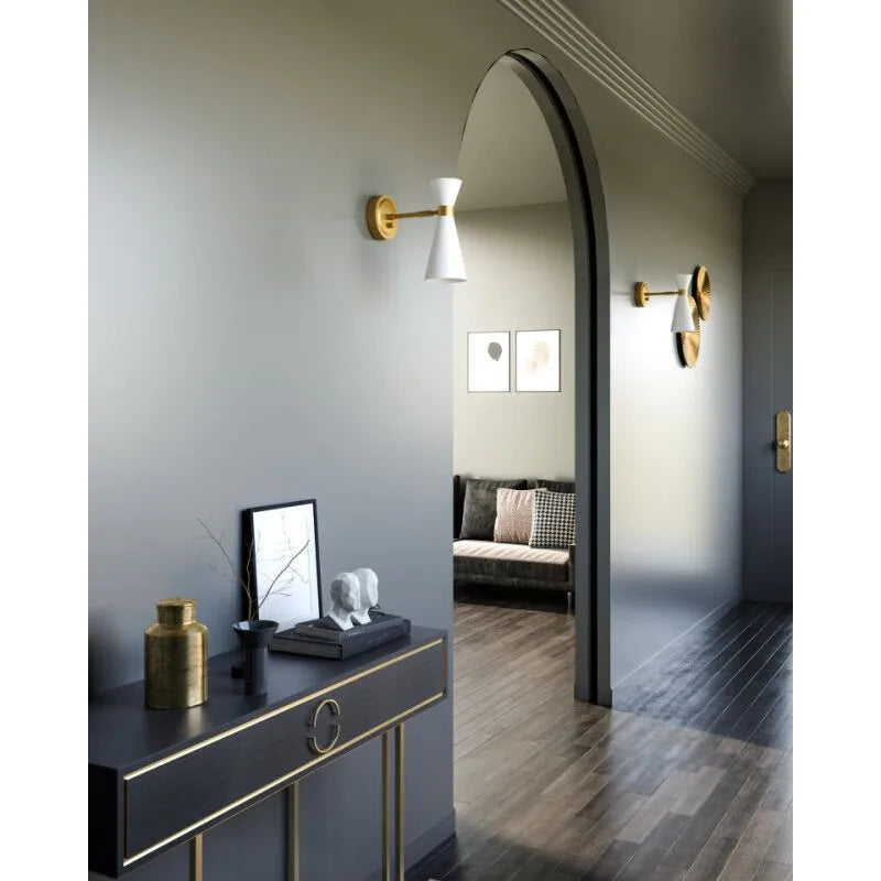 Alora Lighting - Blake Wall Sconce - WV574404MBAG | Montreal Lighting & Hardware