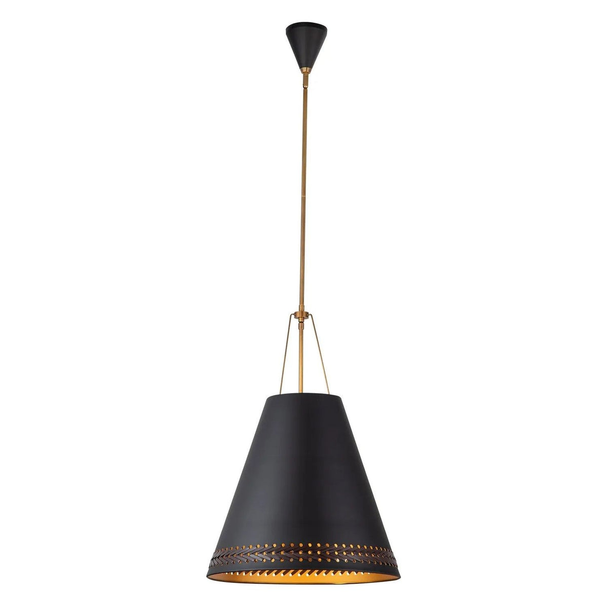 Alora Lighting - Brickell Pendant - PD342020MBHL | Montreal Lighting & Hardware