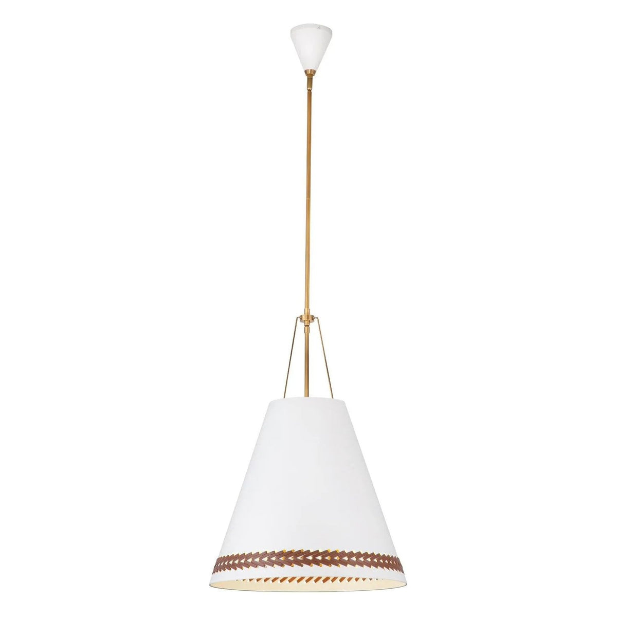 Alora Lighting - Brickell Pendant - PD342020MWHL | Montreal Lighting & Hardware