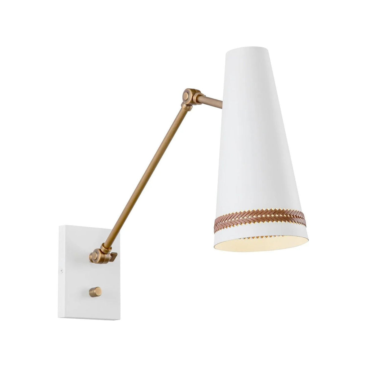 Alora Lighting - Brickell Wall Sconce - WV342105MWHL | Montreal Lighting & Hardware