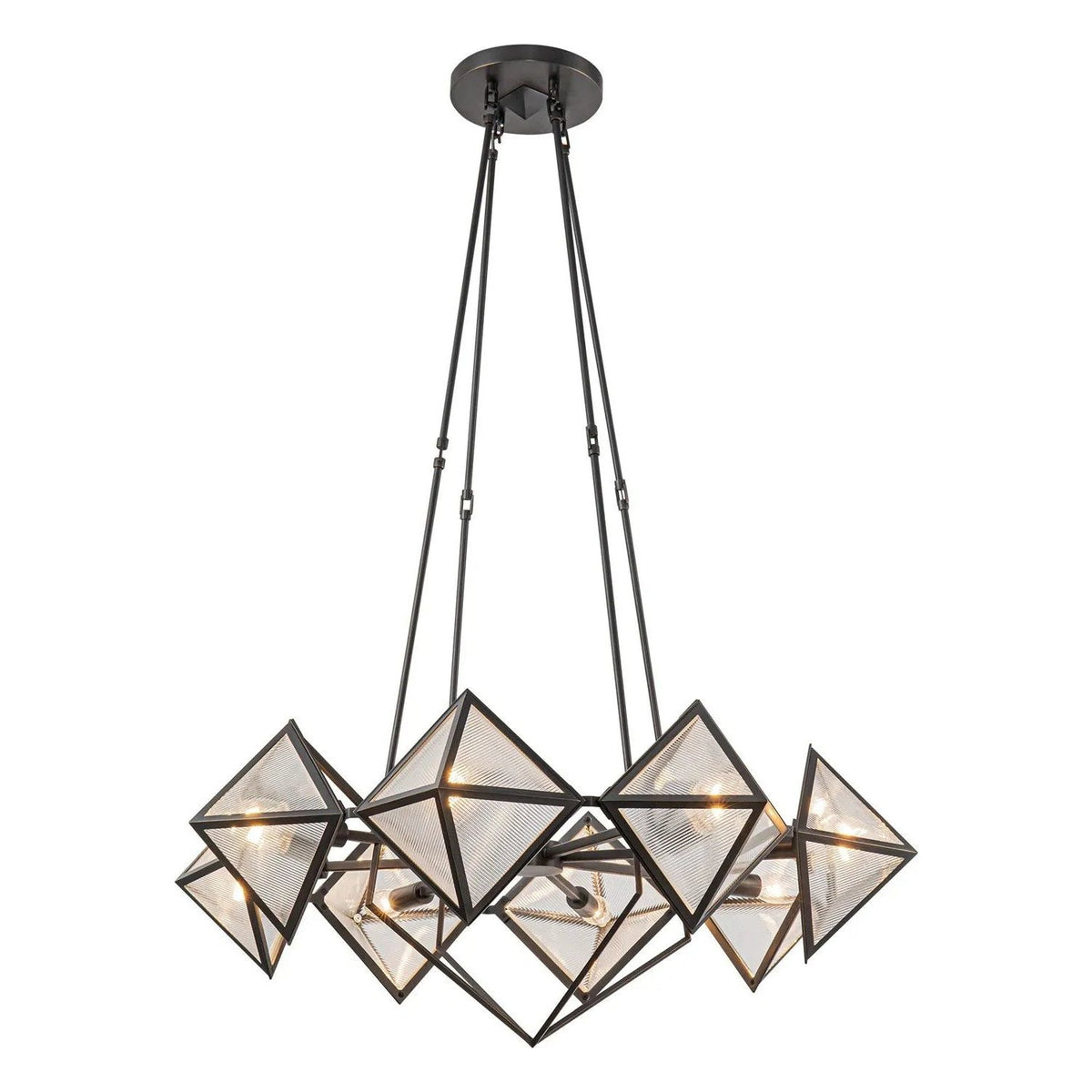 Alora Lighting - Cairo Chandelier - CH332830UBCR | Montreal Lighting & Hardware