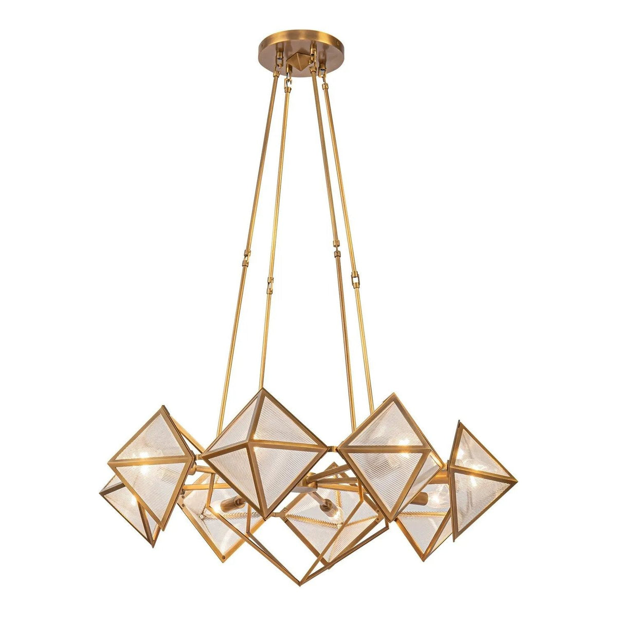 Alora Lighting - Cairo Chandelier - CH332830VBCR | Montreal Lighting & Hardware