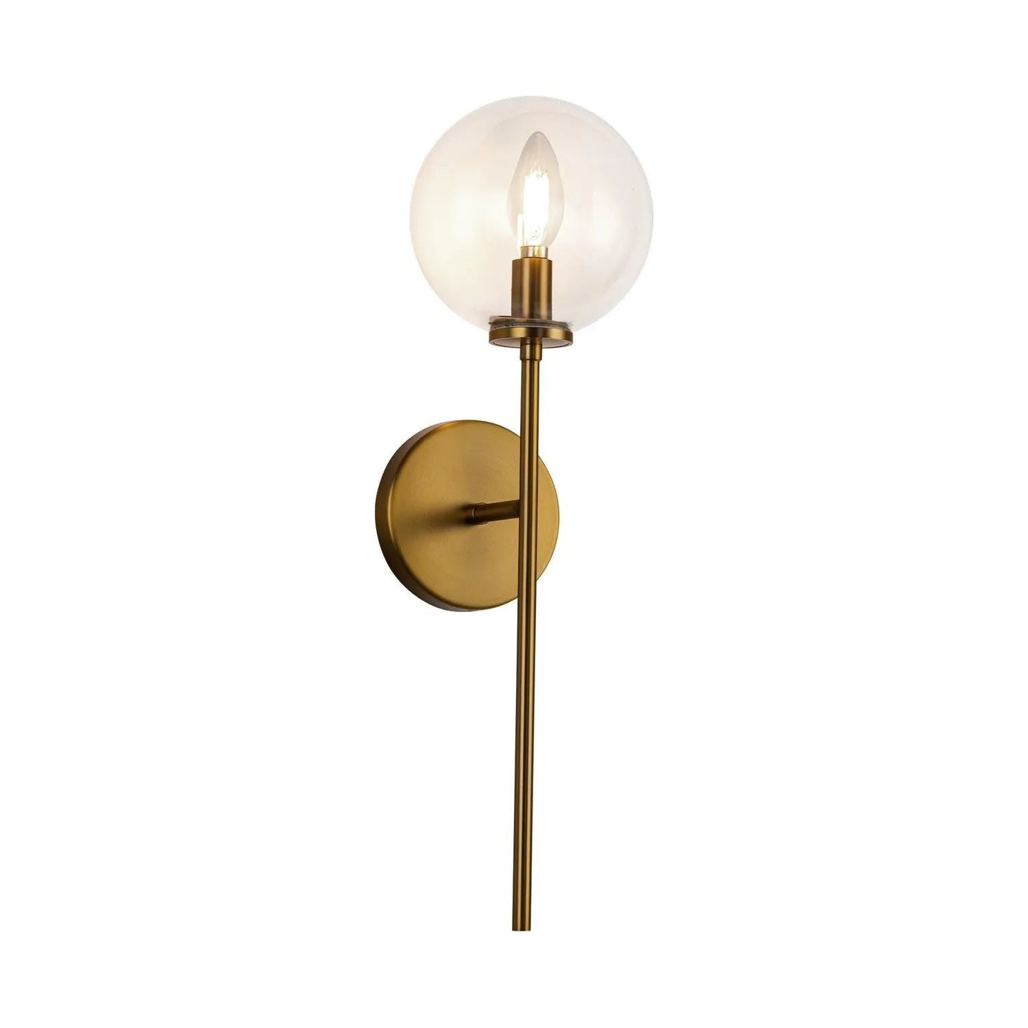 Alora Lighting - Cassia Wall Vanity - WV549101AGCL | Montreal Lighting & Hardware