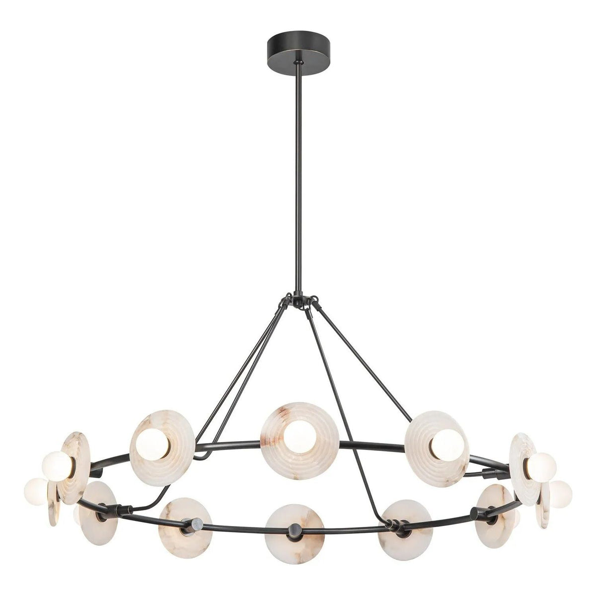 Alora Lighting - Dahlia LED Chandelier - CH346046UBAR | Montreal Lighting & Hardware