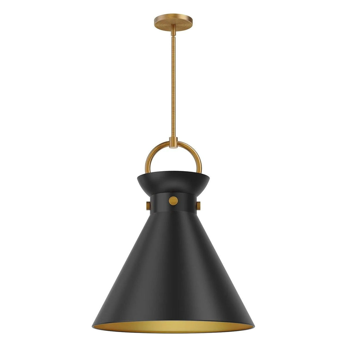 Alora Lighting - Emerson Pendant - PD412018AGMB | Montreal Lighting & Hardware