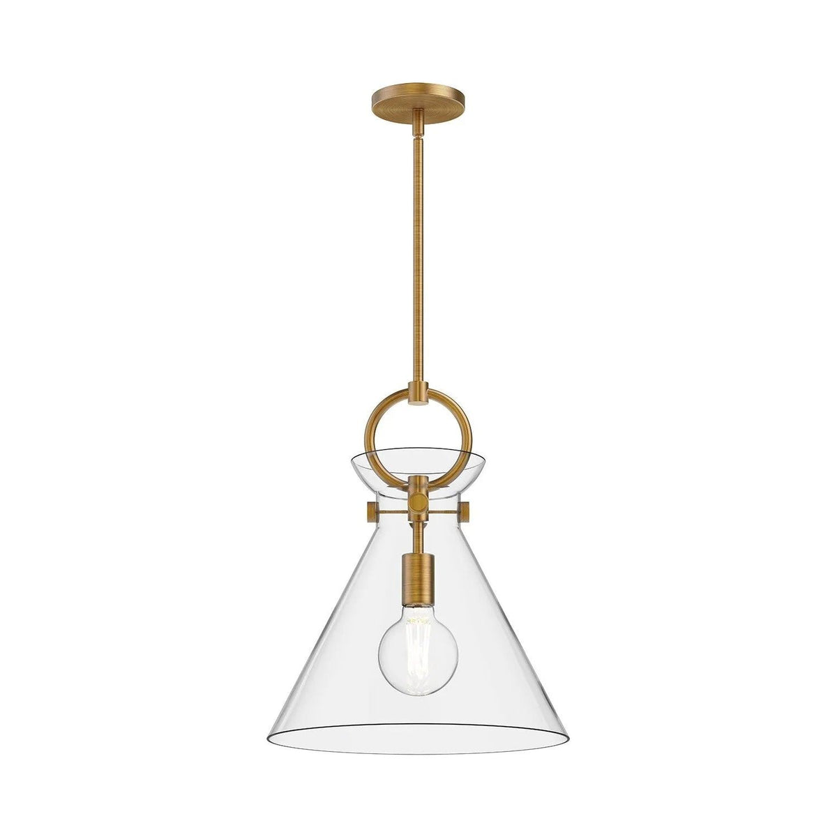 Alora Lighting - Emerson Pendant - PD412514AGCL | Montreal Lighting & Hardware