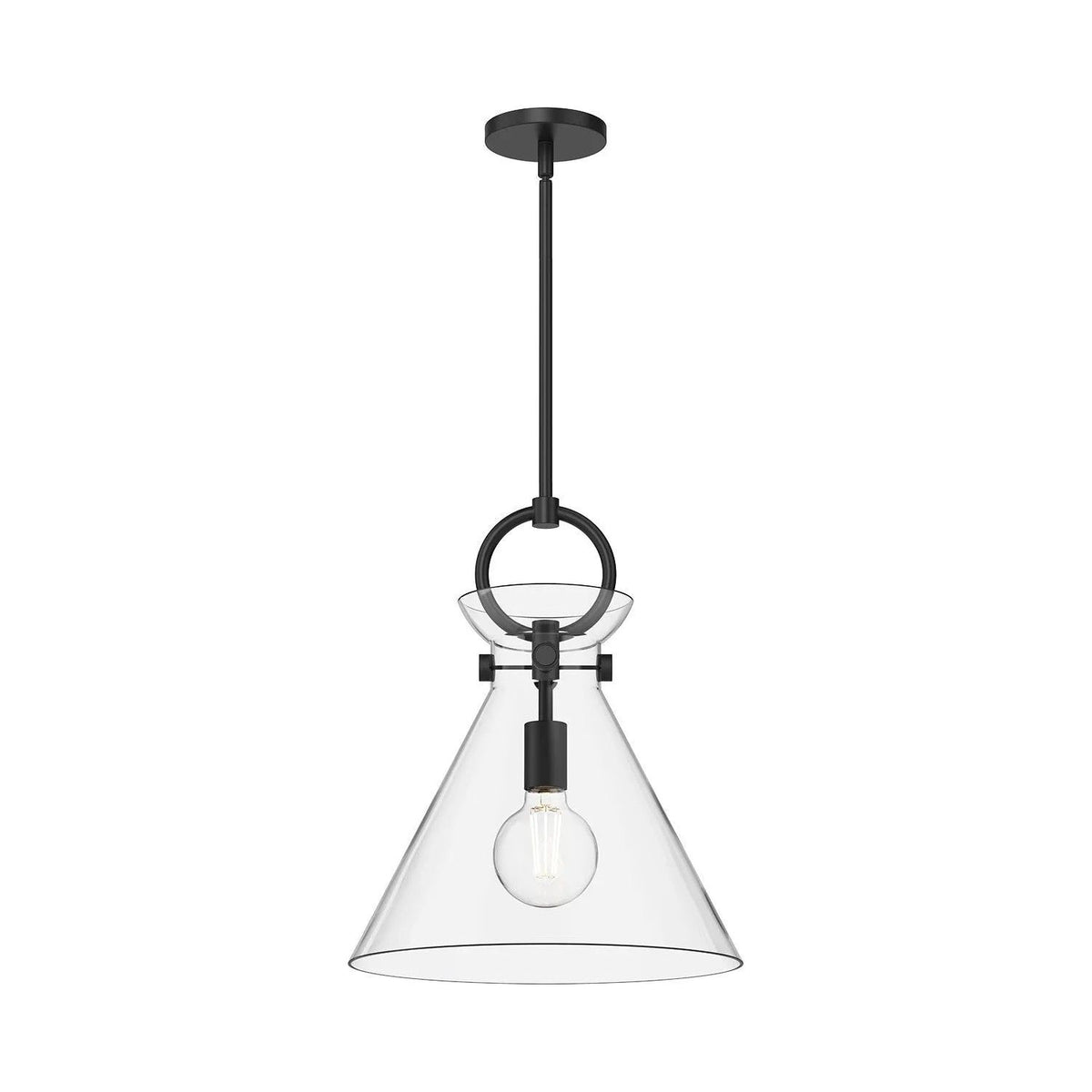 Alora Lighting - Emerson Pendant - PD412514MBCL | Montreal Lighting & Hardware