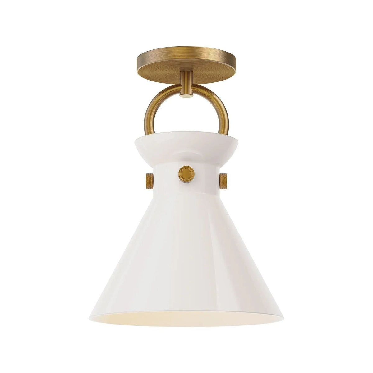 Alora Lighting - Emerson Semi-Flush Mount - SF412509AGGO | Montreal Lighting & Hardware