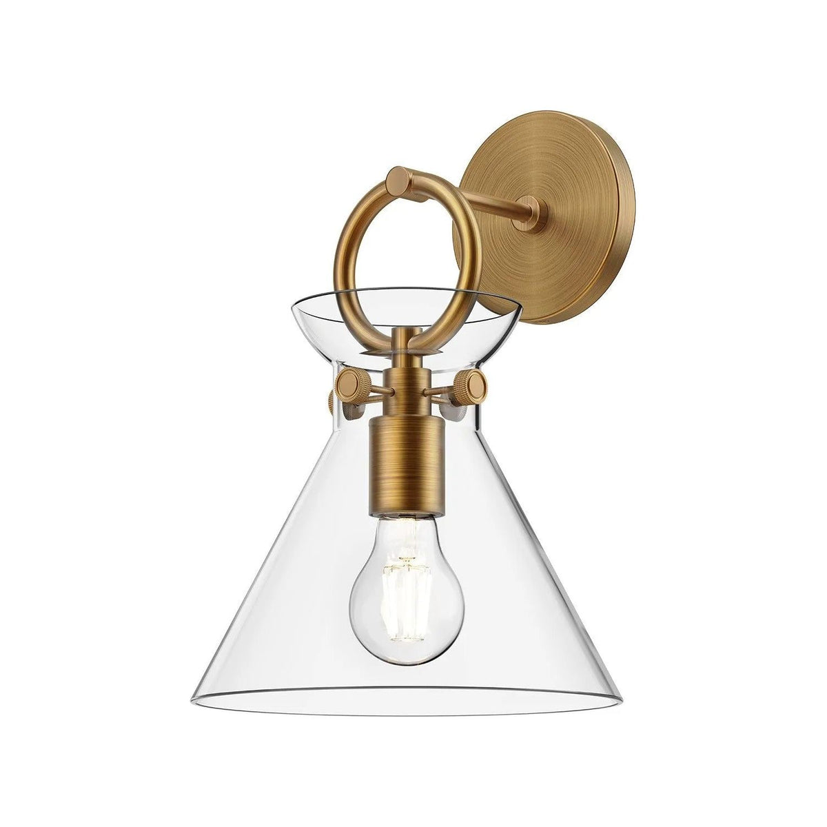 Alora Lighting - Emerson Wall Sconce - WV412509AGCL | Montreal Lighting & Hardware