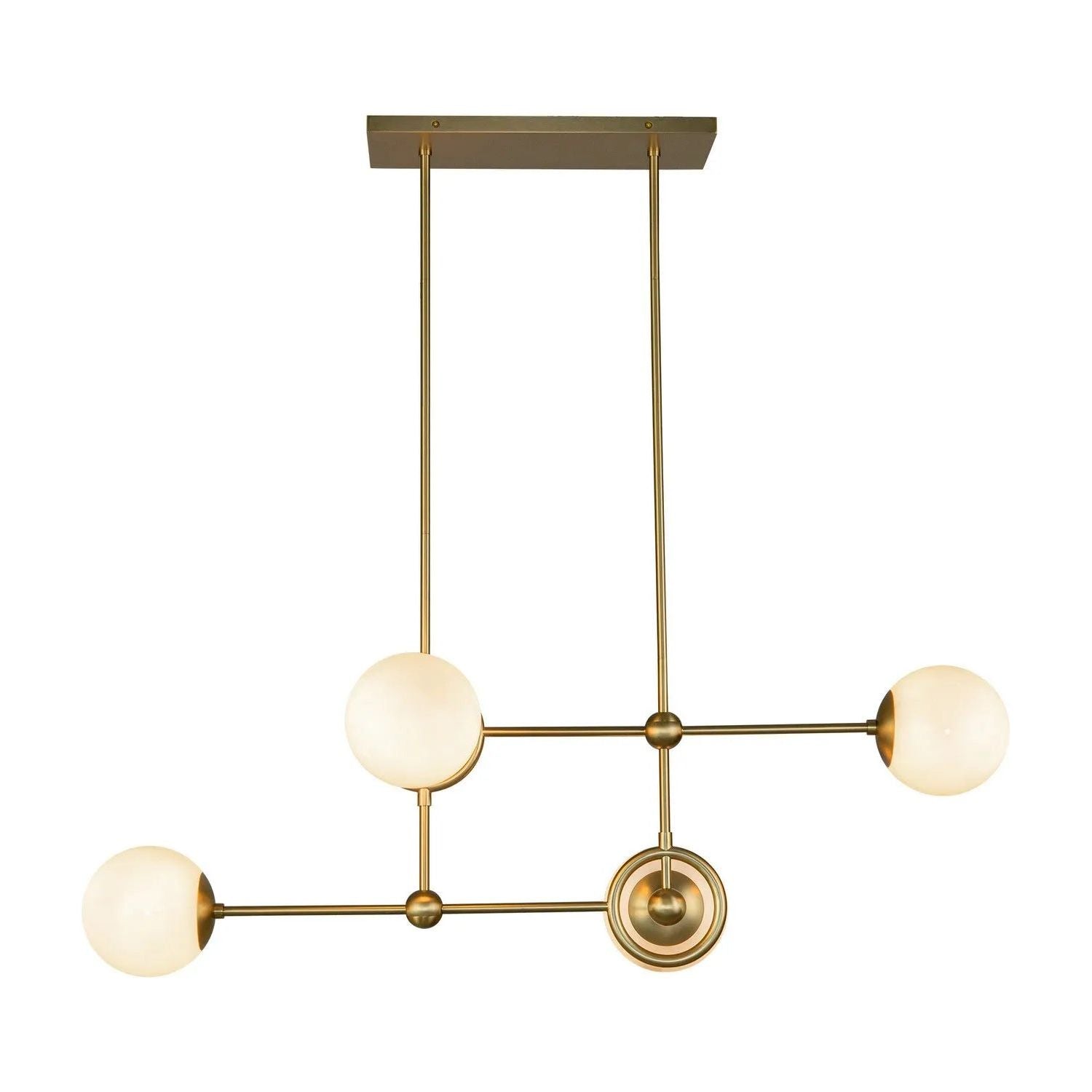 Alora Lighting - Fiore Chandelier - CH407342BGGO | Montreal Lighting & Hardware