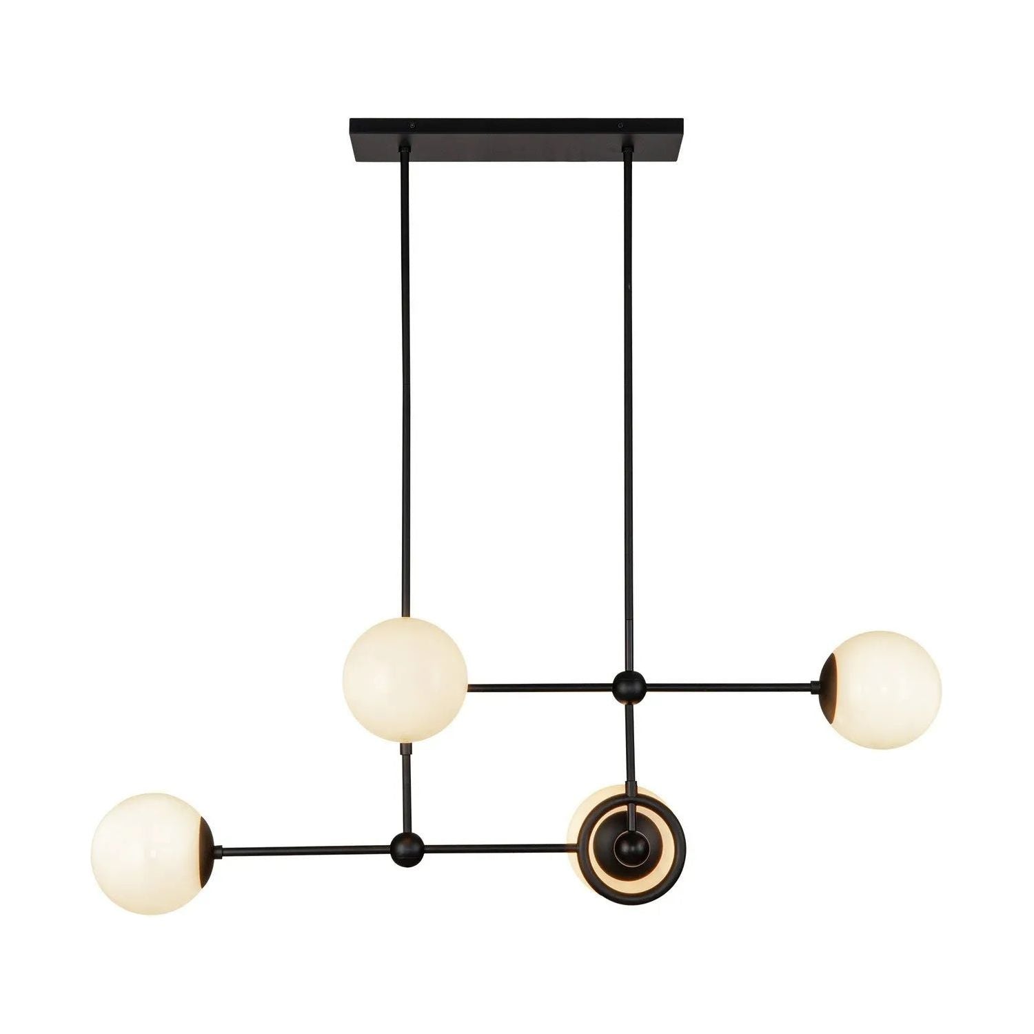 Alora Lighting - Fiore Chandelier - CH407342MBGO | Montreal Lighting & Hardware