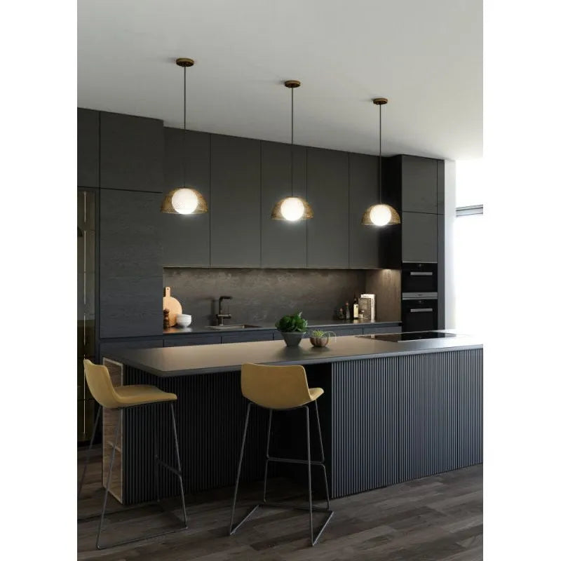 Alora Lighting - Haven Pendant - PD402513GDOP | Montreal Lighting & Hardware