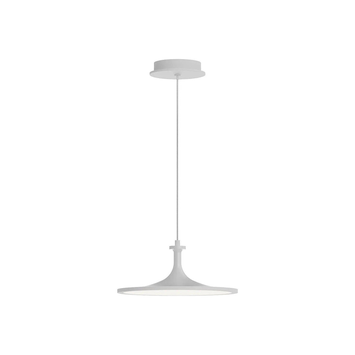 Alora Lighting - Issa LED Pendant - PD418012WH | Montreal Lighting & Hardware