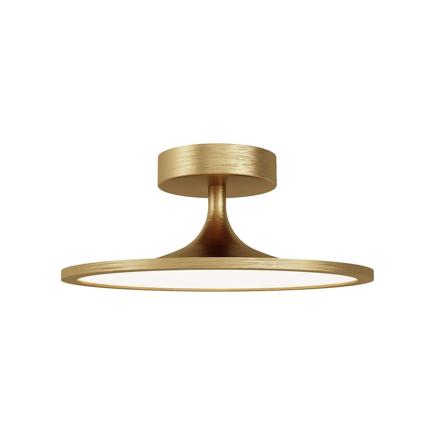 Alora Lighting - Issa LED Semi Flush Mount - SF418012BG | Montreal Lighting & Hardware