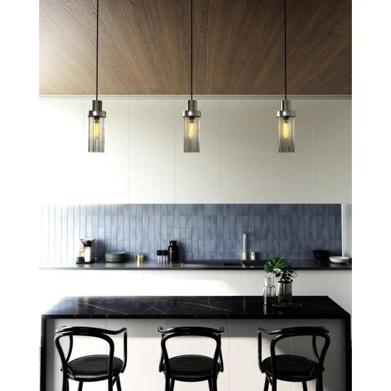 Alora Lighting - Kent Pendant - PD435605BGCR | Montreal Lighting & Hardware