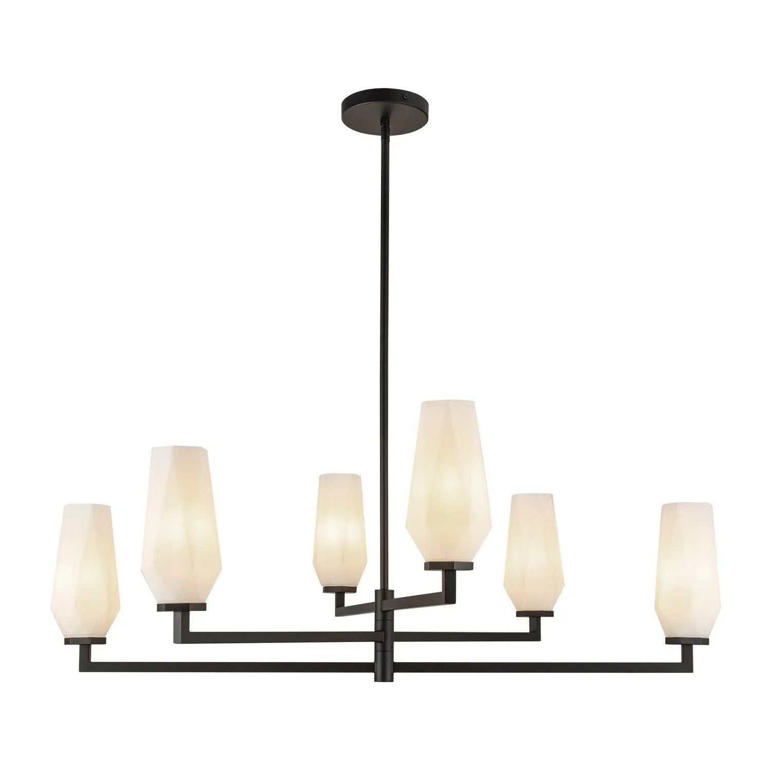 Alora Lighting - Krysta Chandelier - CH424135MBOP | Montreal Lighting & Hardware