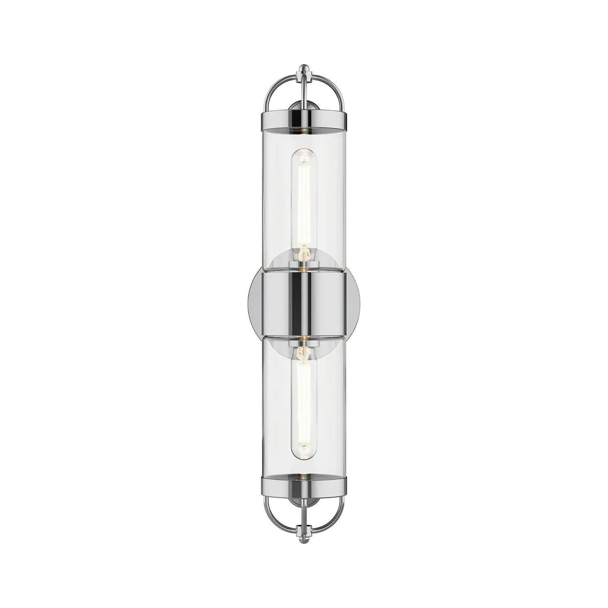 Alora Lighting - Lancaster Double Wall Sconce - WV461102CH | Montreal Lighting & Hardware